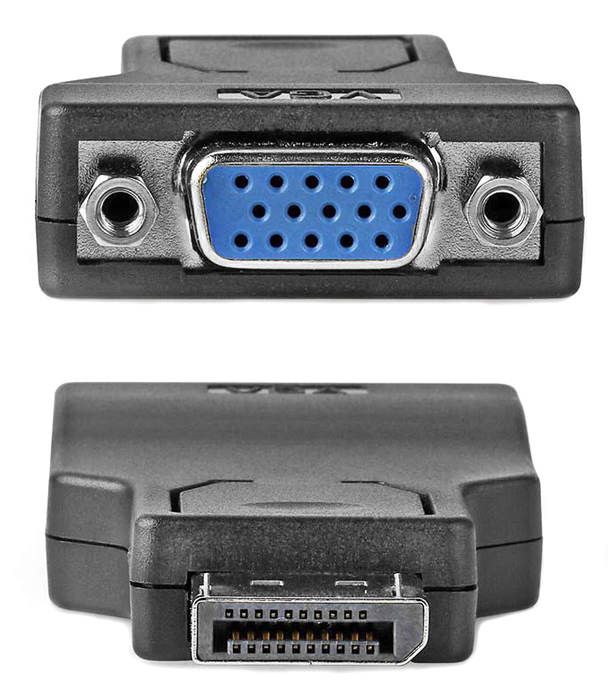 POWERTECH αντάπτορας DisplayPort σε VGA CAB-DP066, Passive 1080p, μαύρος - Image 2