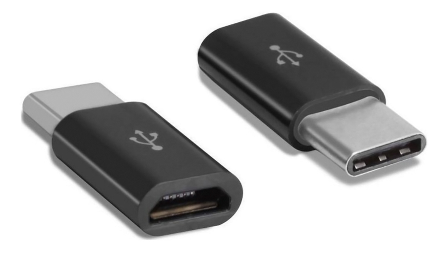 Adapter USB Type-C (M) σε Micro USB (F) POWERTECH CAB-UC043