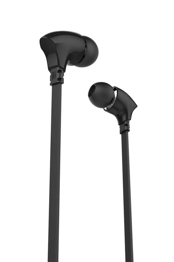 CELEBRAT Earphones με μικρόφωνο G3, μαύρα