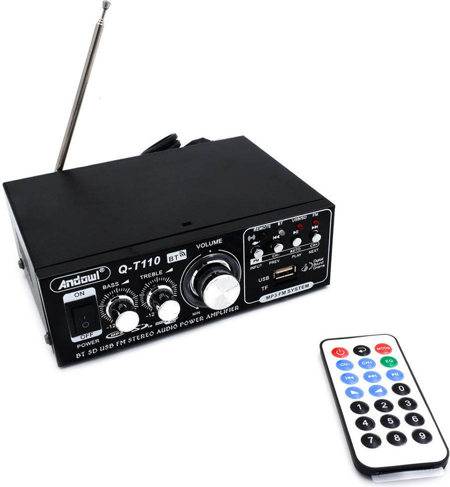 Andowl Τελικός Ενισχυτής Hi-Fi Stereo Q-T110 Μαύρος - Image 5