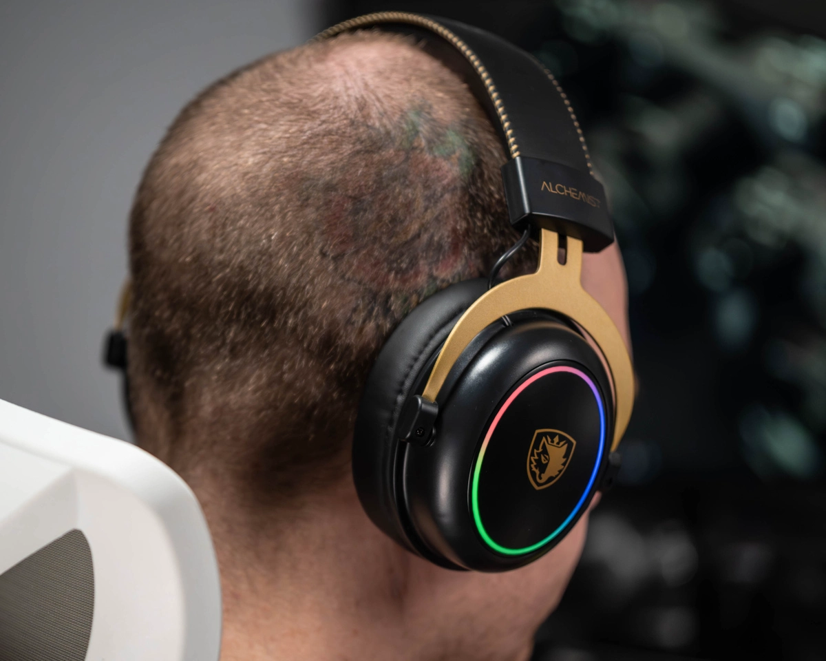 SADES gaming headset Alchemist, USB - Image 8